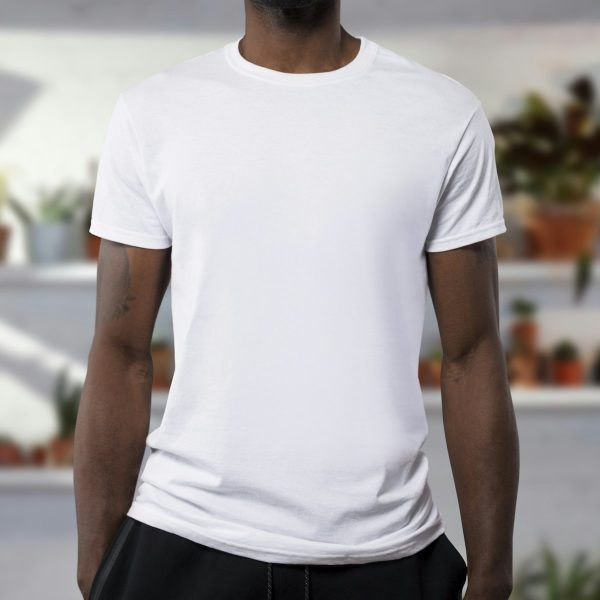 Camiseta Básica Branca Algodão